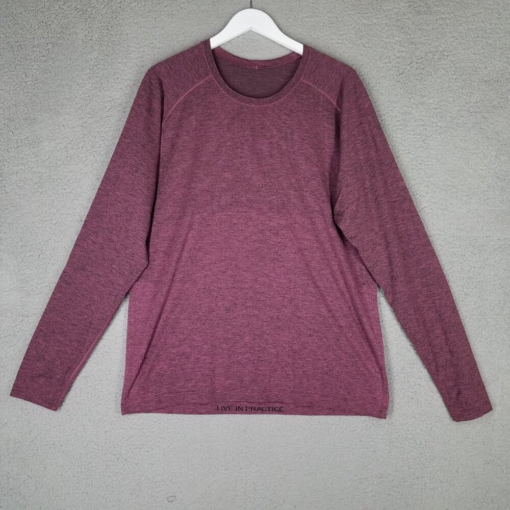 Lululemon Metal Vent Tech Shirt Adult XL Performance Workout Gym Casual Travel